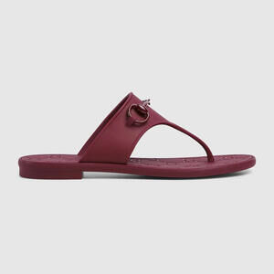 Gucci Horsebit Thong Rubber Sandals (PLEASE REQUEST YOUR SIZE FOR PURCHASING)